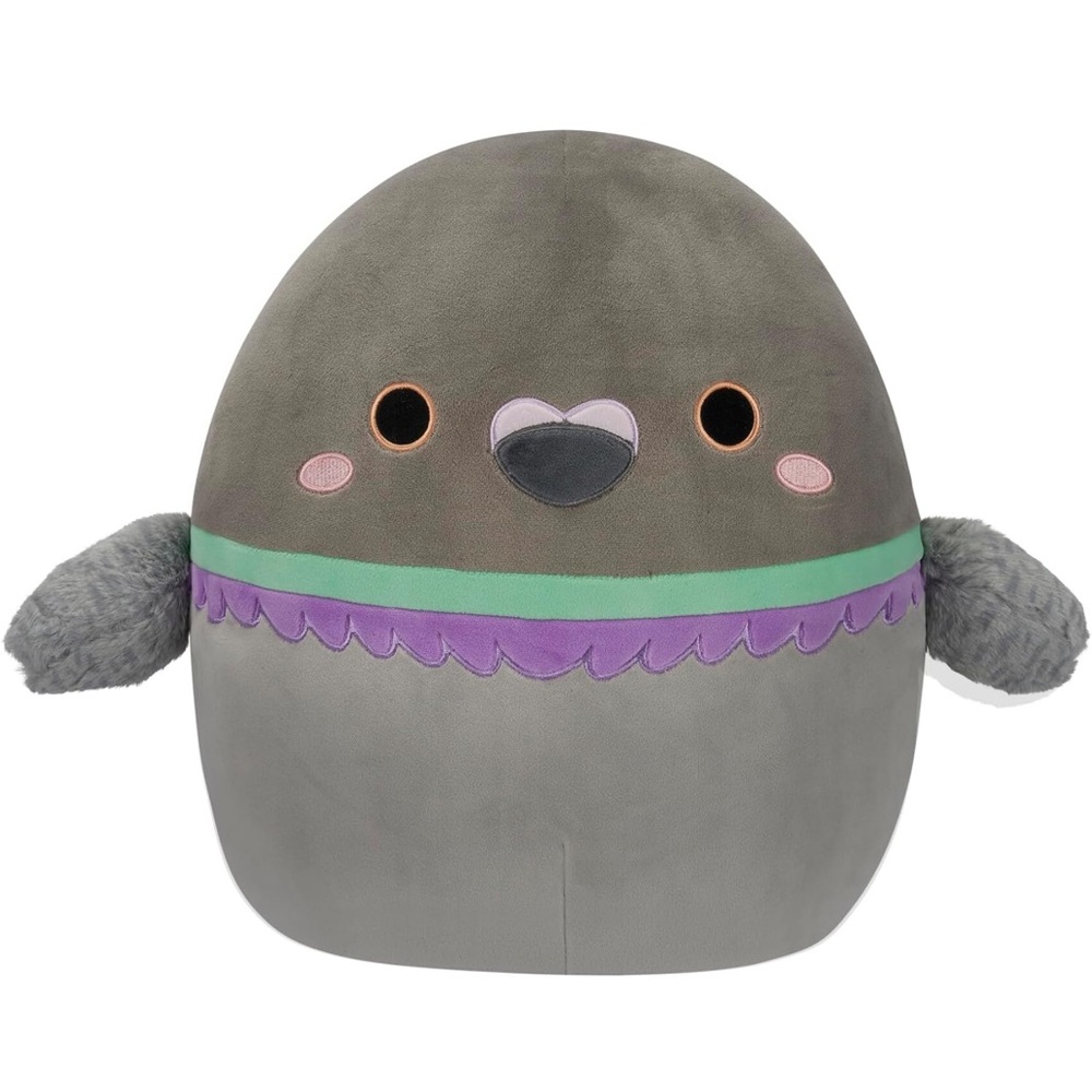 Squishmallows Ottilie Gray Pigeon 14” NWT FTM & adorbs!